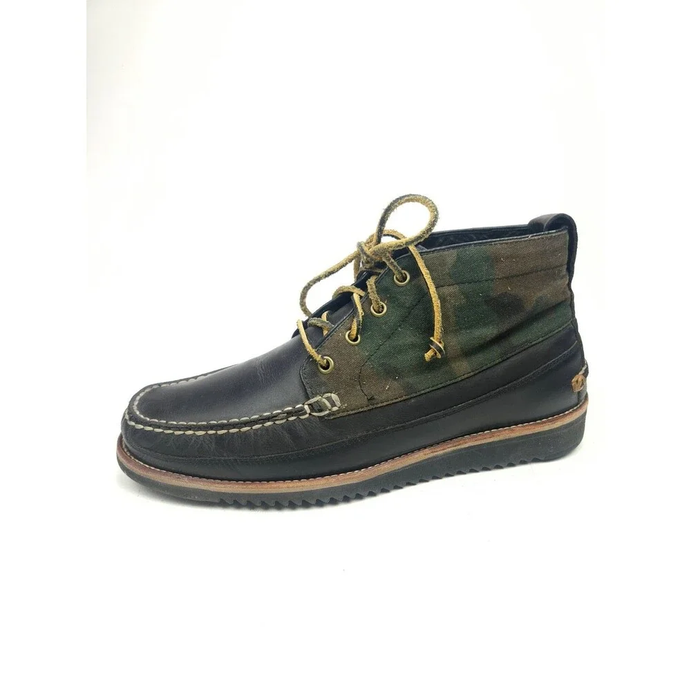 Cole Haan Men's Pinch Rugged Chukka - Camo Canvas/After Dark US Size 10.5 M